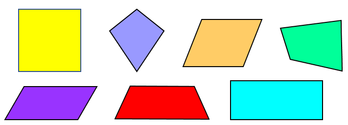 Shape Names: List of types and definitions of geometric shapes